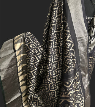 black patola silk saree online usa