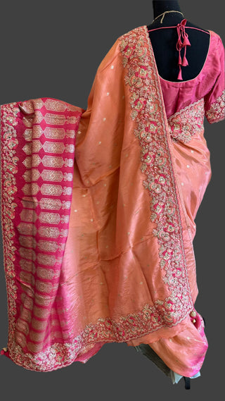 pink georgette embroidered saree online usa pastel georgette silk saree online usa 