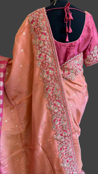 pink georgette embroidered saree online usa pastel georgette silk saree online usa 