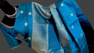 Peacock blue silk saree online usa gold zari pure silk saree online usa pure zari fine weave silk saree online usa