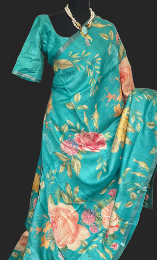 tussar beneras silk saree online usa 