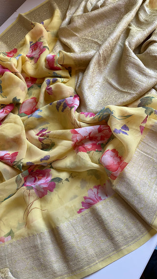 yellow saree online usa