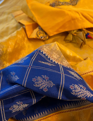 Handwoven Beneras kadwa silk saree pure silk saree with contrast blouse online shopping usa