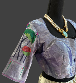 pure paithani silk blouse 