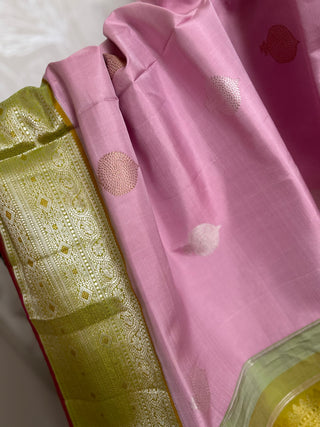Pastel silver zari saree online usa pink kanchi pattu saree pink kancheepuram silk saree online usa silver zari sarees usa
