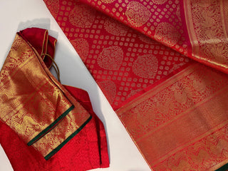 Pure bridal kanchi pattu saree online usa