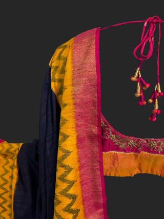 Patola saree online usa saree with prestitched blouse